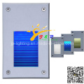 2W Aluminum Outdoor Wall Lamp IP65 Recessed LED Step Light (JP819207)